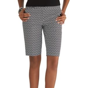 WHBM Printed Bermuda Shorts